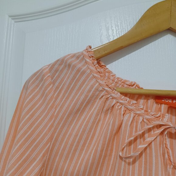 Joe Fresh Statement Sleeve Top - Peach - Picture 2 of 5